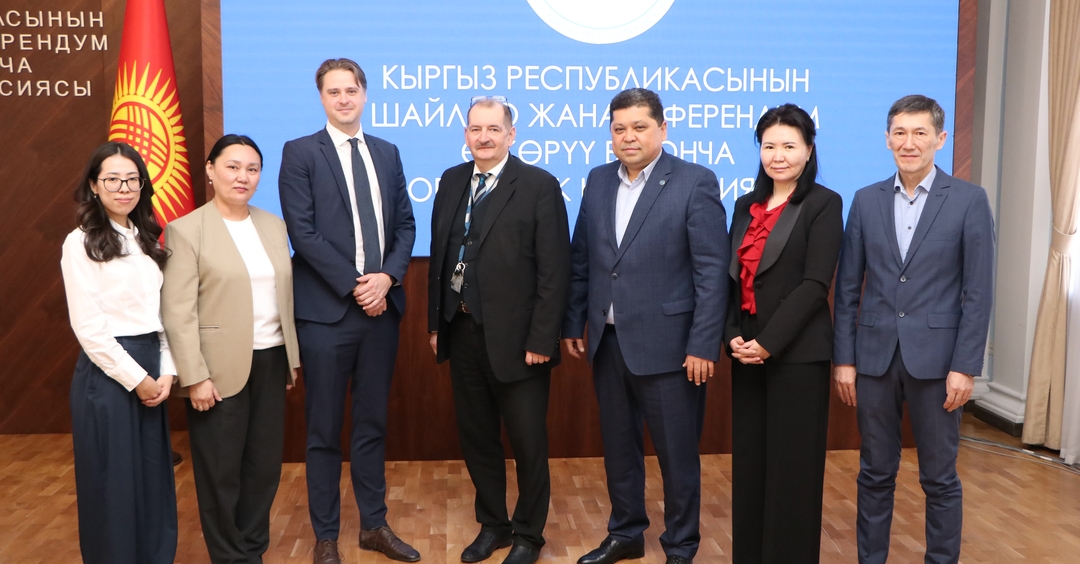 Председатель Центризбиркома провел встречу с Главой Программного офиса ОБСЕ в Бишкеке
