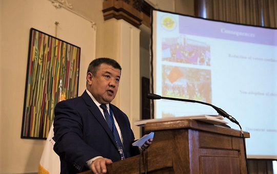 Делегация Центризбиркома Кыргызской Республики приняла участие в 3-ем пленарном заседании Генеральной Ассамблеи ВАИО (Румыния)